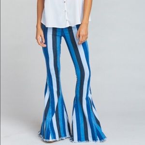 Mumu Berkeley Zip Up Bells **NEW**